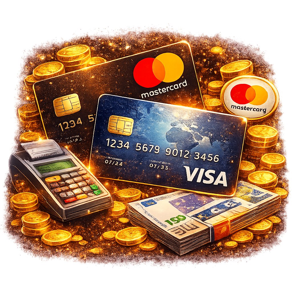 Visa και Mastercard: 