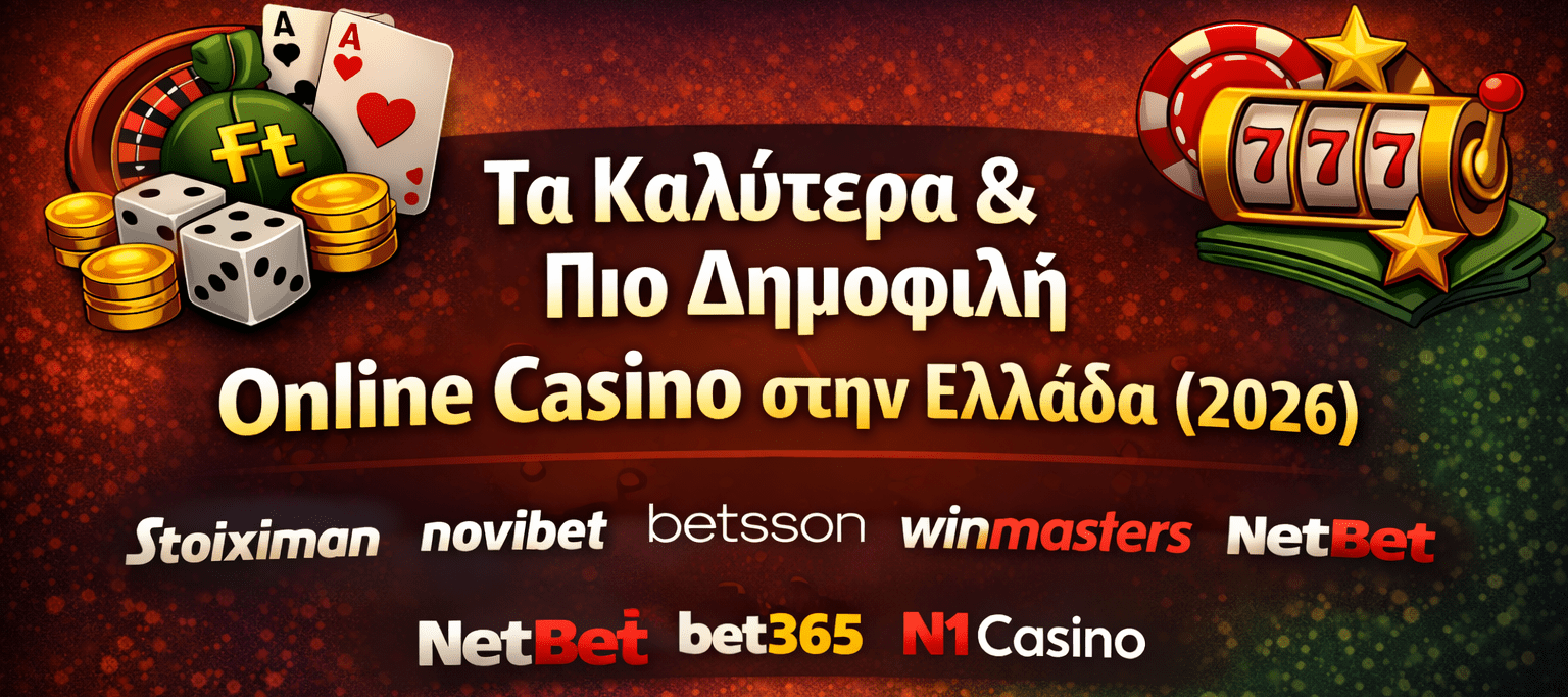 Τα Καλύτερα & Πιο Δημοφιλή Online Casino στην Ελλάδα (2026)