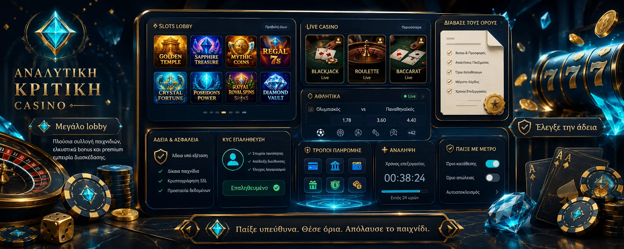 Casea Casino Review Ελλάδα: μεγάλο lobby, δυνατό μπόνους, αλλά θέλει προσοχή στην άδεια
